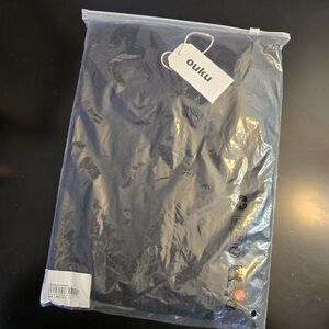 NWT Ouku Men's 3X Black Button Up Top